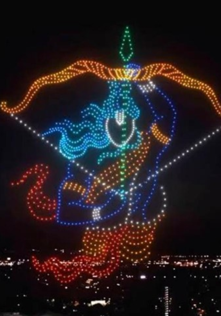 Kumbh mela 2025 Drone Show