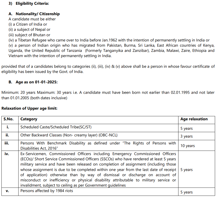 UCO Bank LBO Eligibility criteria
